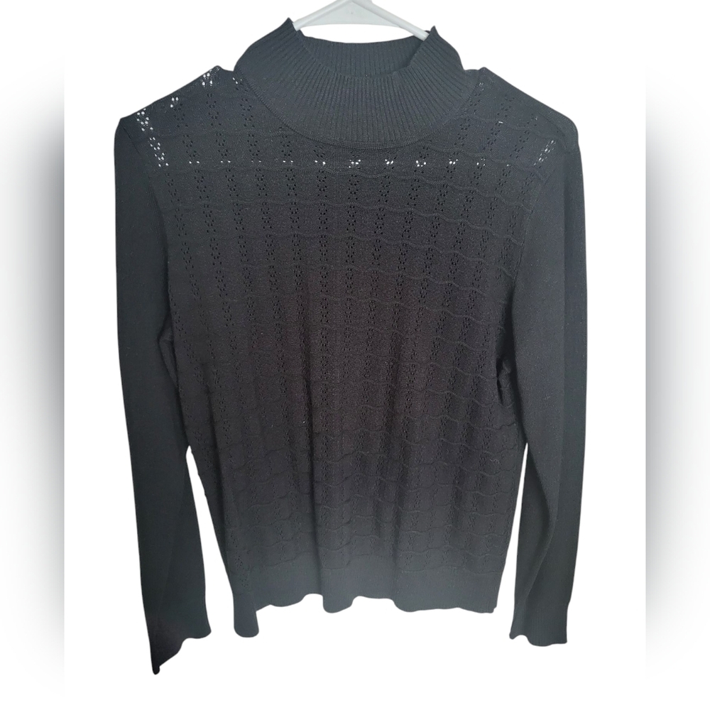 Black Knit Sweater